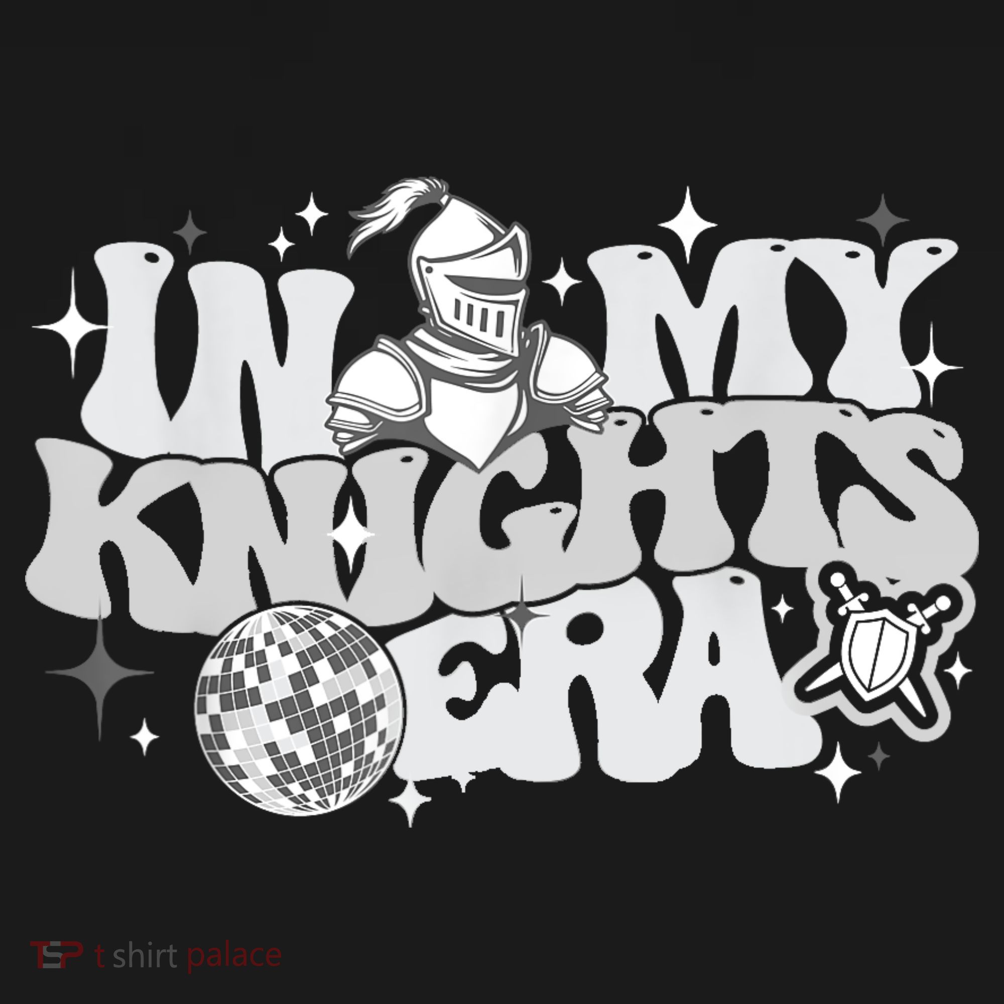 In My Knights Era Back To School Mascot Spirit Game Squad Baby Bodysuit