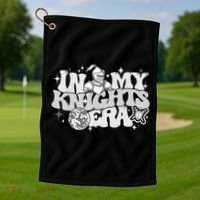 In My Knights Era Back To School Mascot Spirit Game Squad Golf Towel thumb 1