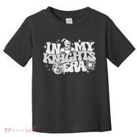 In My Knights Era Back To School Mascot Spirit Game Squad Toddler T-Shirt thumb 0