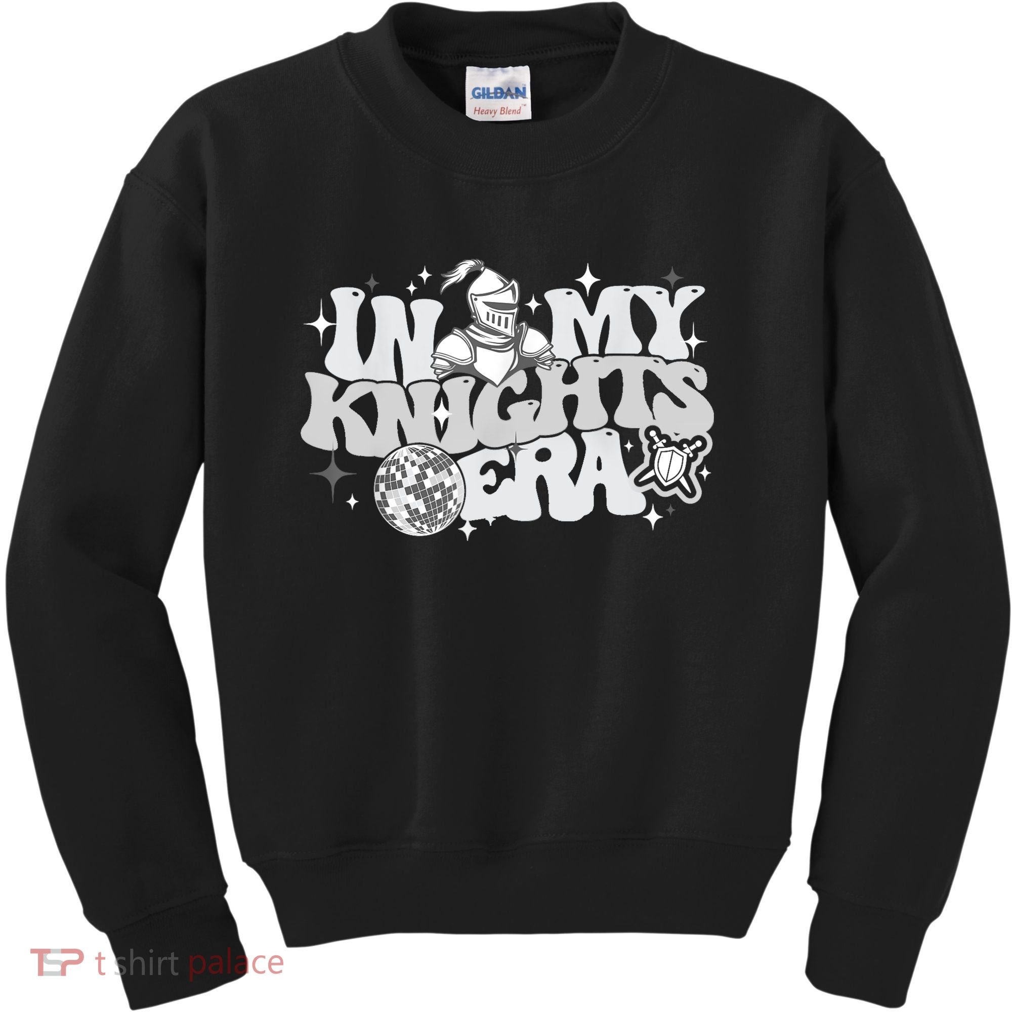 In My Knights Era Back To School Mascot Spirit Game Squad Kids Sweatshirt