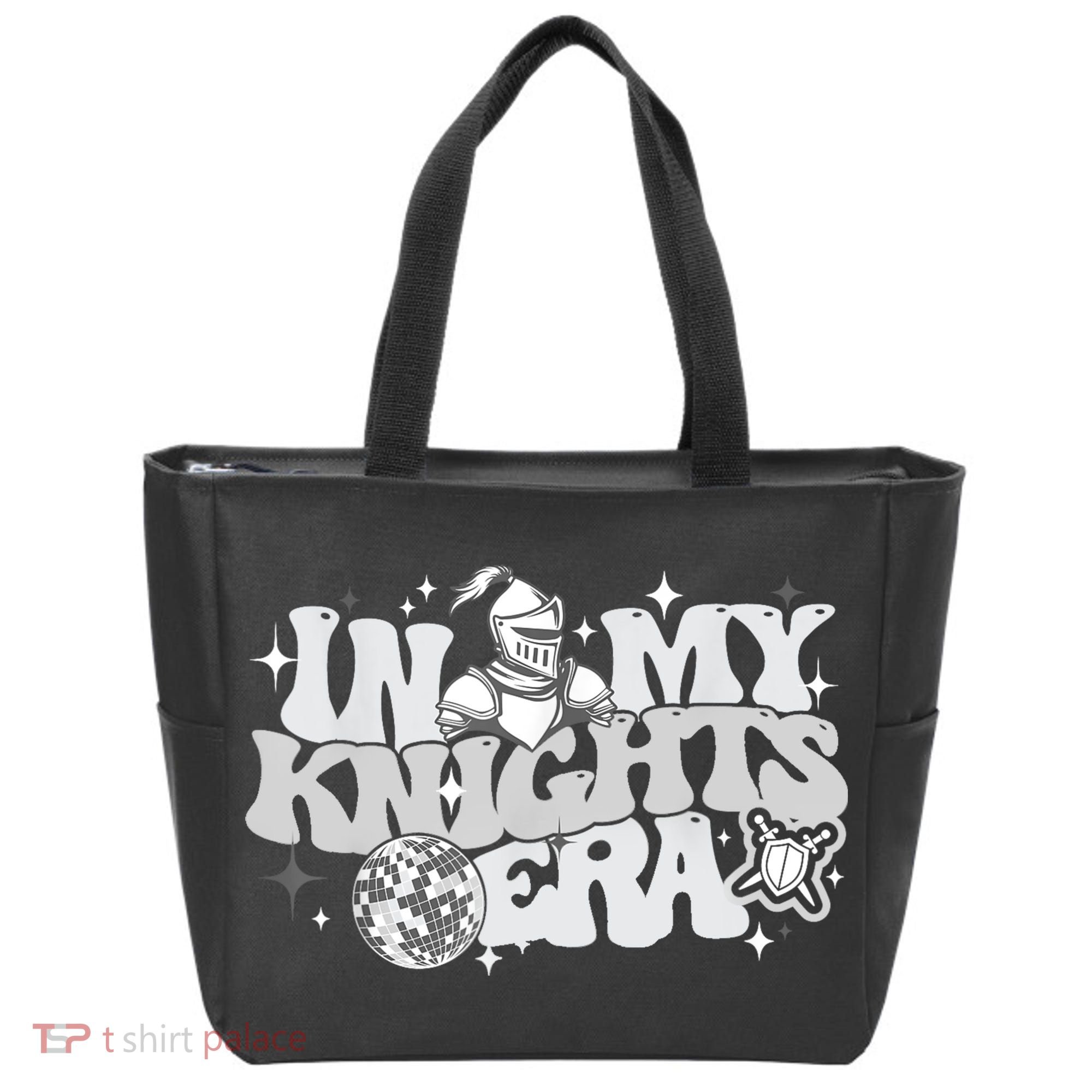 In My Knights Era Back To School Mascot Spirit Game Squad Tote Bag
