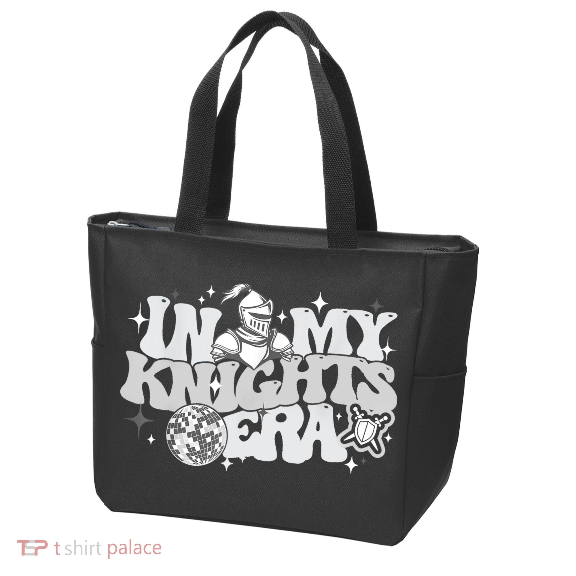 In My Knights Era Back To School Mascot Spirit Game Squad Tote Bag
