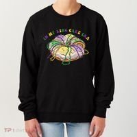 In My King Cake Era Mardi Gras Women's Sweatshirt thumb 0