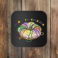 In My King Cake Era Mardi Gras Coaster thumb 0