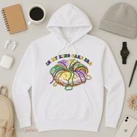 In My King Cake Era Mardi Gras Hoodie thumb 3
