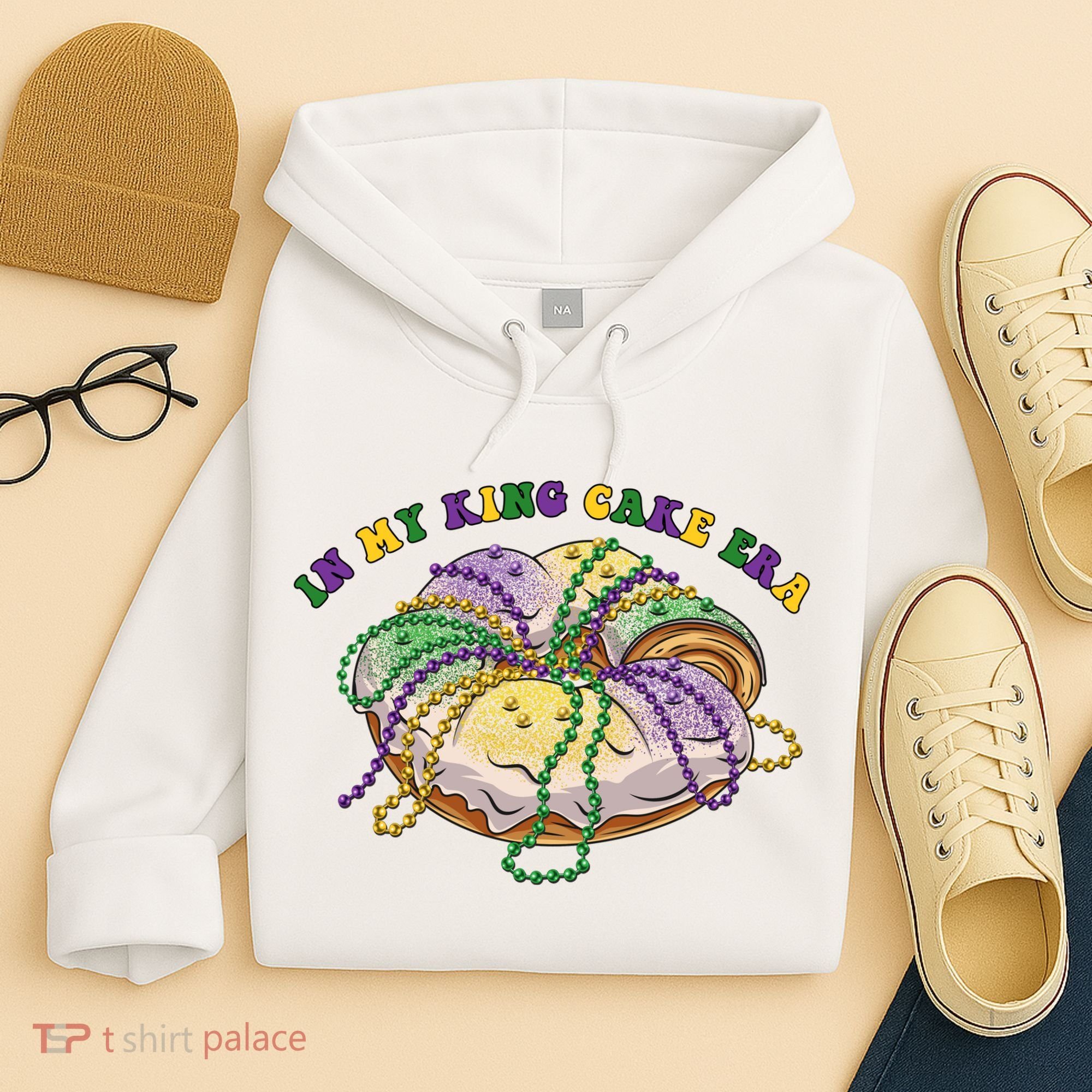 In My King Cake Era Mardi Gras Hoodie