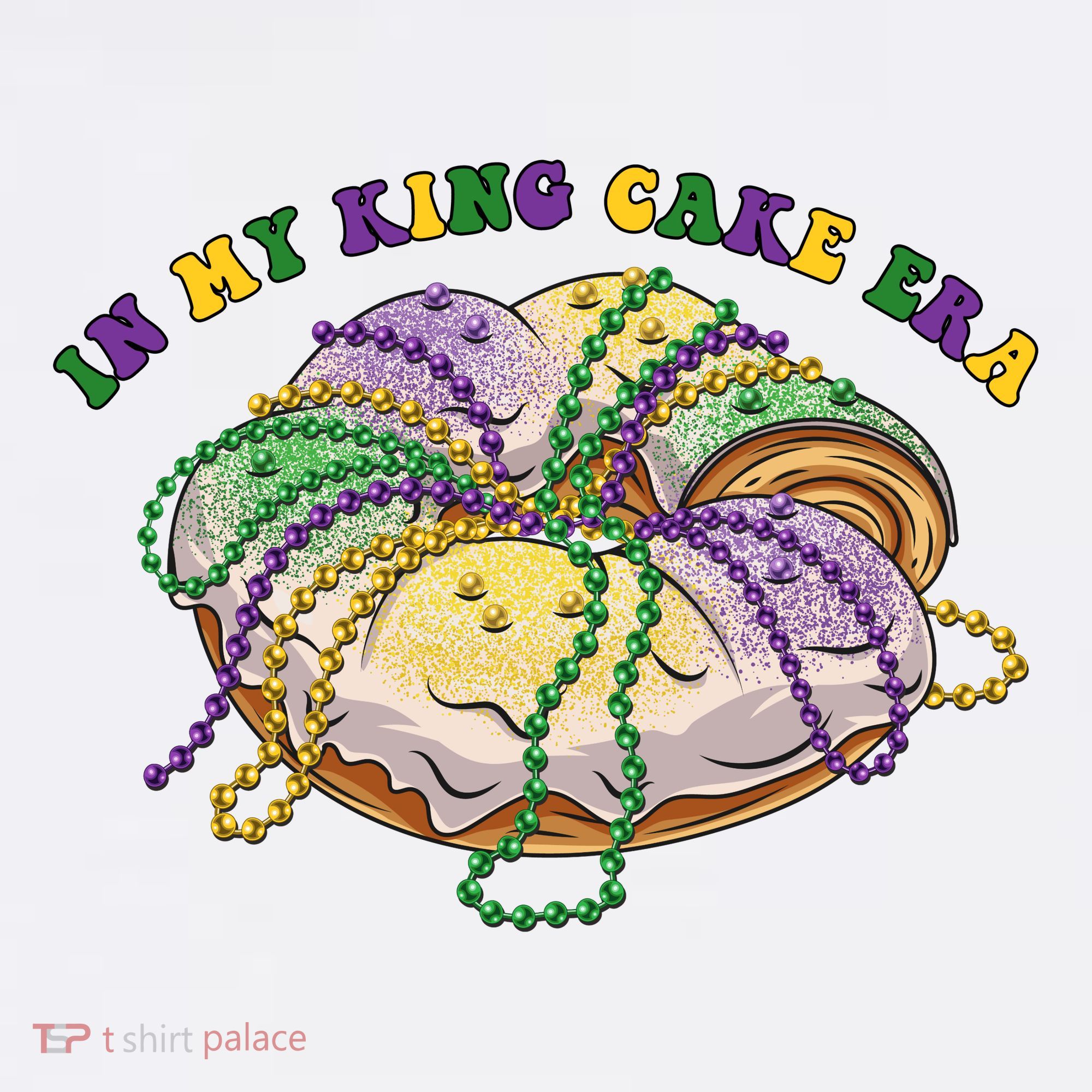 In My King Cake Era Mardi Gras Long Sleeve Shirt