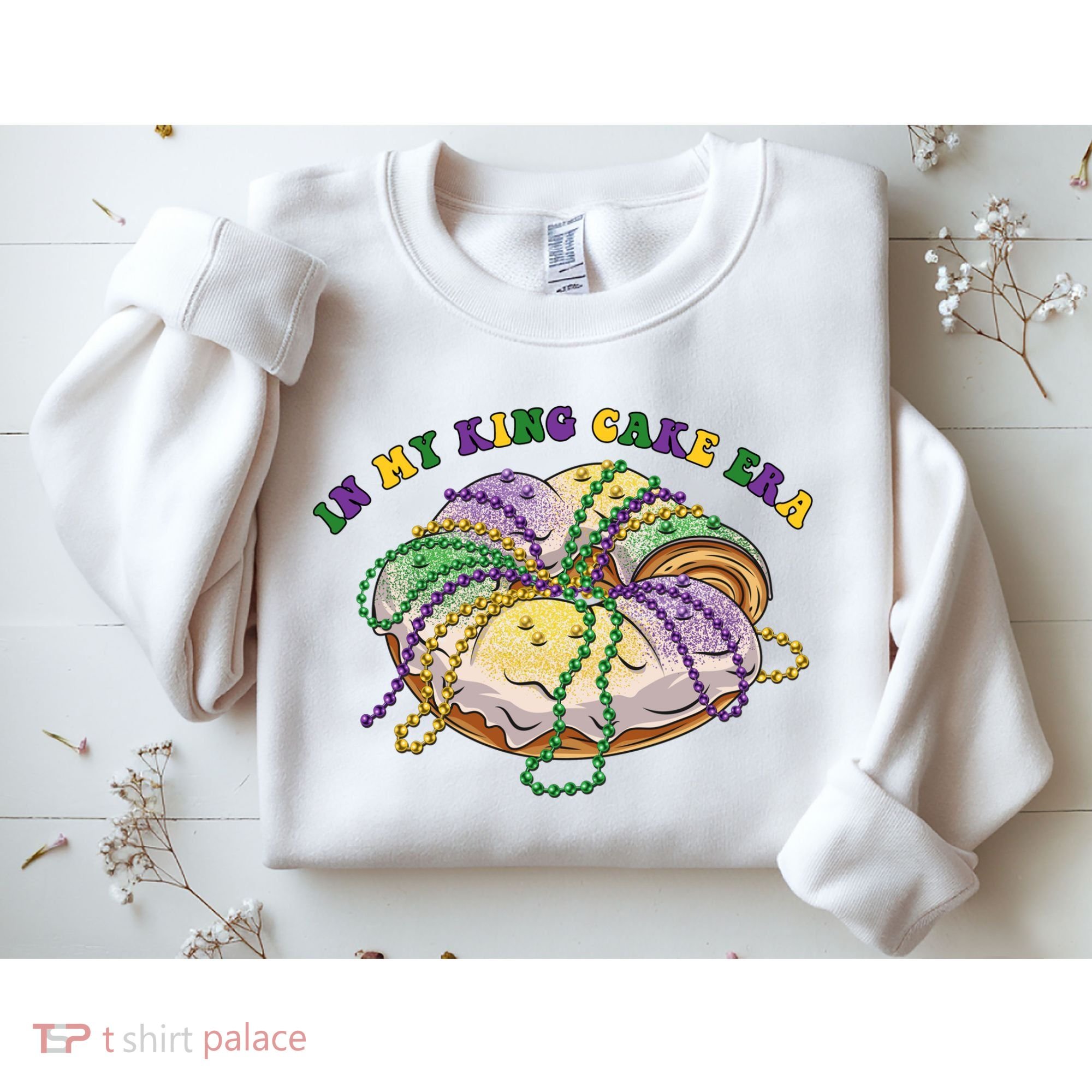 In My King Cake Era Mardi Gras Sweatshirt