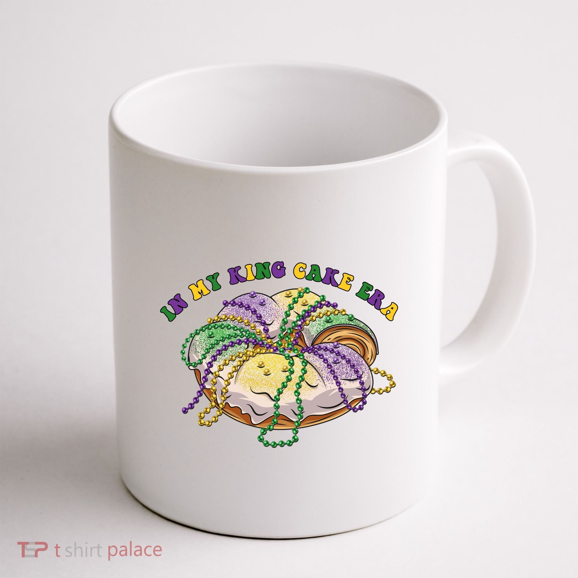 In My King Cake Era Mardi Gras Coffee Mug