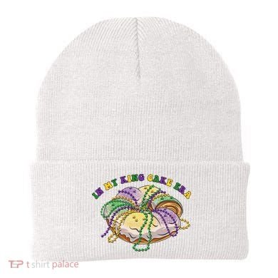 In My King Cake Era Mardi Gras Beanie