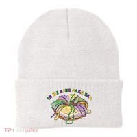 In My King Cake Era Mardi Gras Beanie thumb 0
