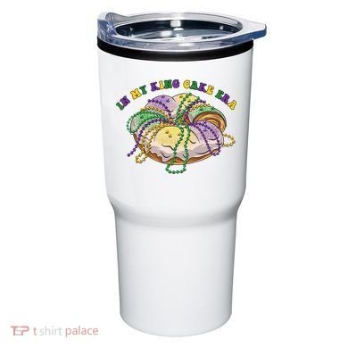 In My King Cake Era Mardi Gras Tumbler