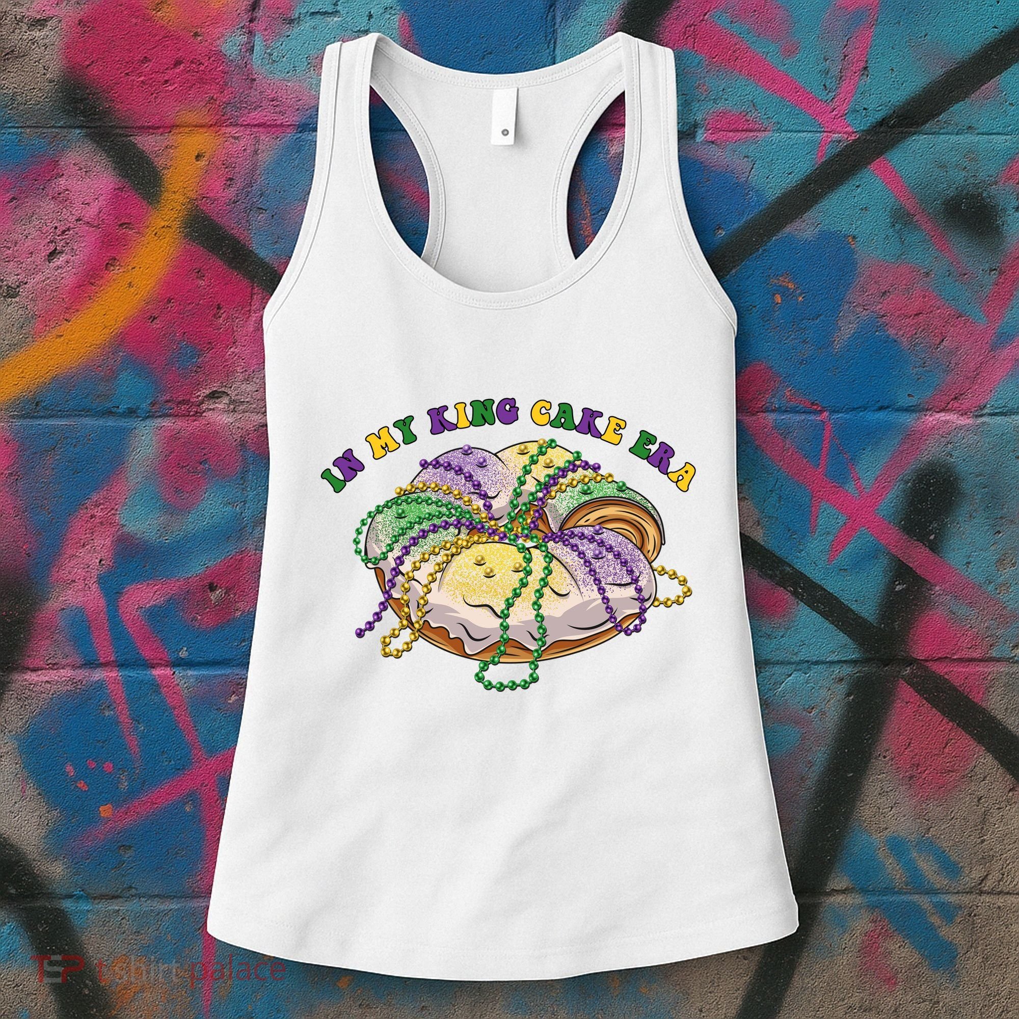 In My King Cake Era Mardi Gras Women's Tank Top