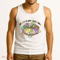 In My King Cake Era Mardi Gras Tank Top thumb 3