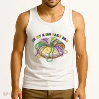 In My King Cake Era Mardi Gras Tank Top thumb 3