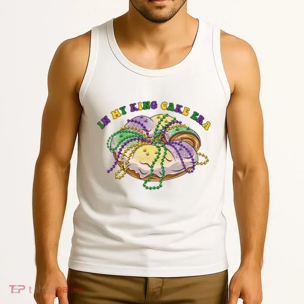 In My King Cake Era Mardi Gras Tank Top