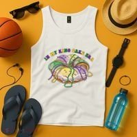 In My King Cake Era Mardi Gras Tank Top thumb 4