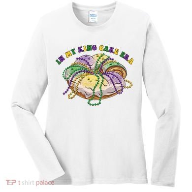 In My King Cake Era Mardi Gras Women's Long Sleeve Shirt