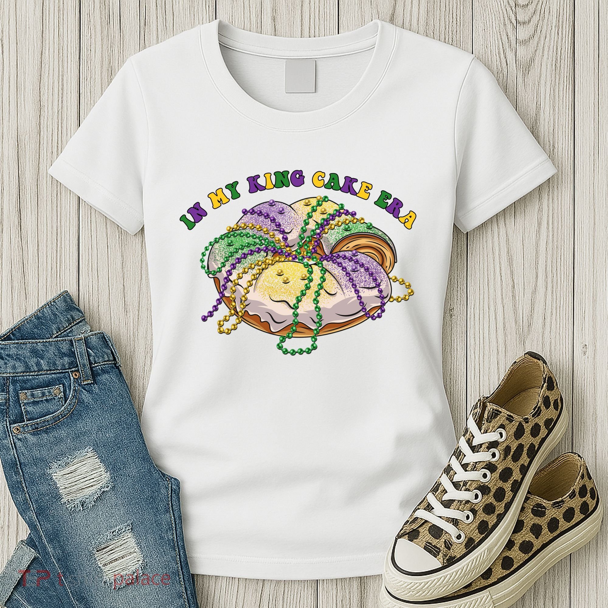 In My King Cake Era Mardi Gras Women's T-Shirt