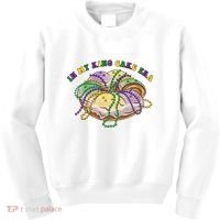 In My King Cake Era Mardi Gras Kids Sweatshirt thumb 0