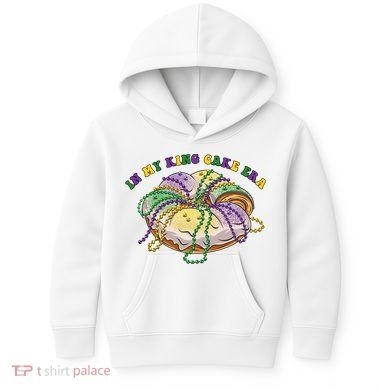 In My King Cake Era Mardi Gras Kids Hoodie