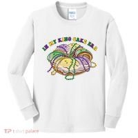 In My King Cake Era Mardi Gras Kids Long Sleeve Shirt thumb 0