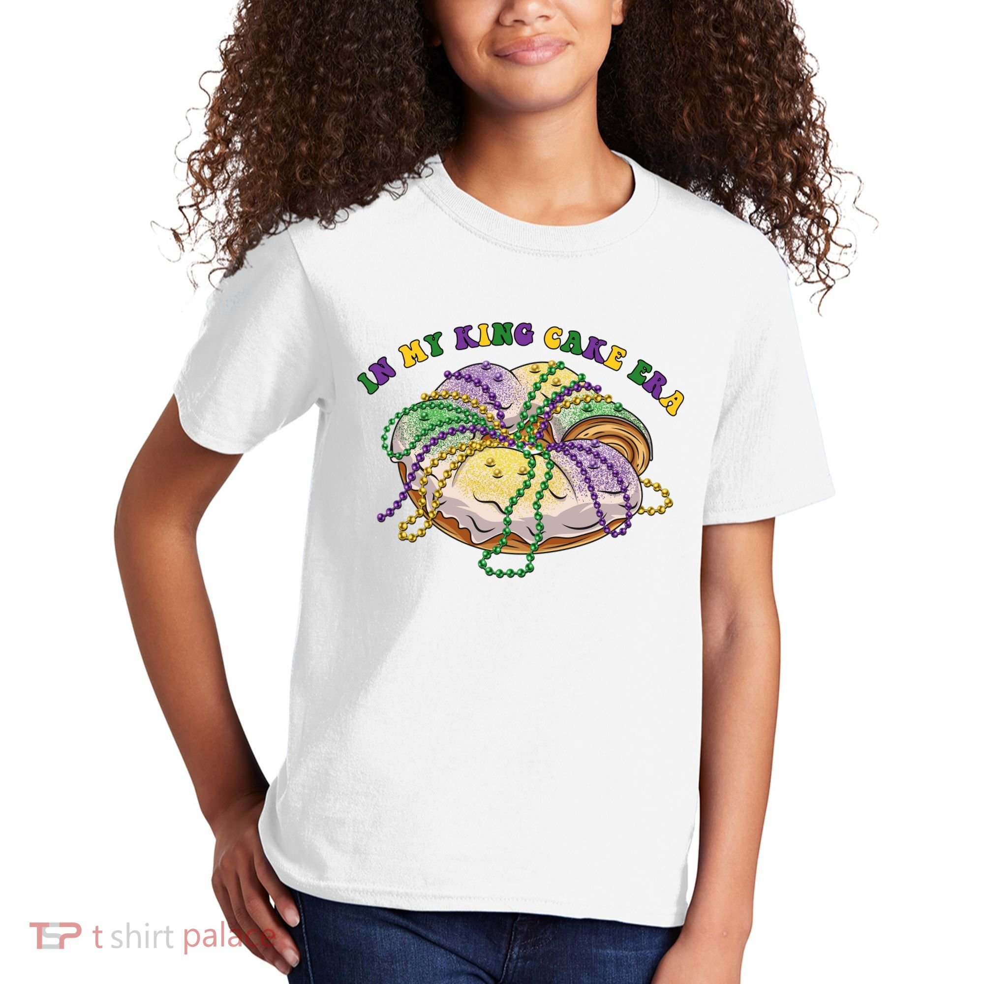 In My King Cake Era Mardi Gras Kids T-Shirt
