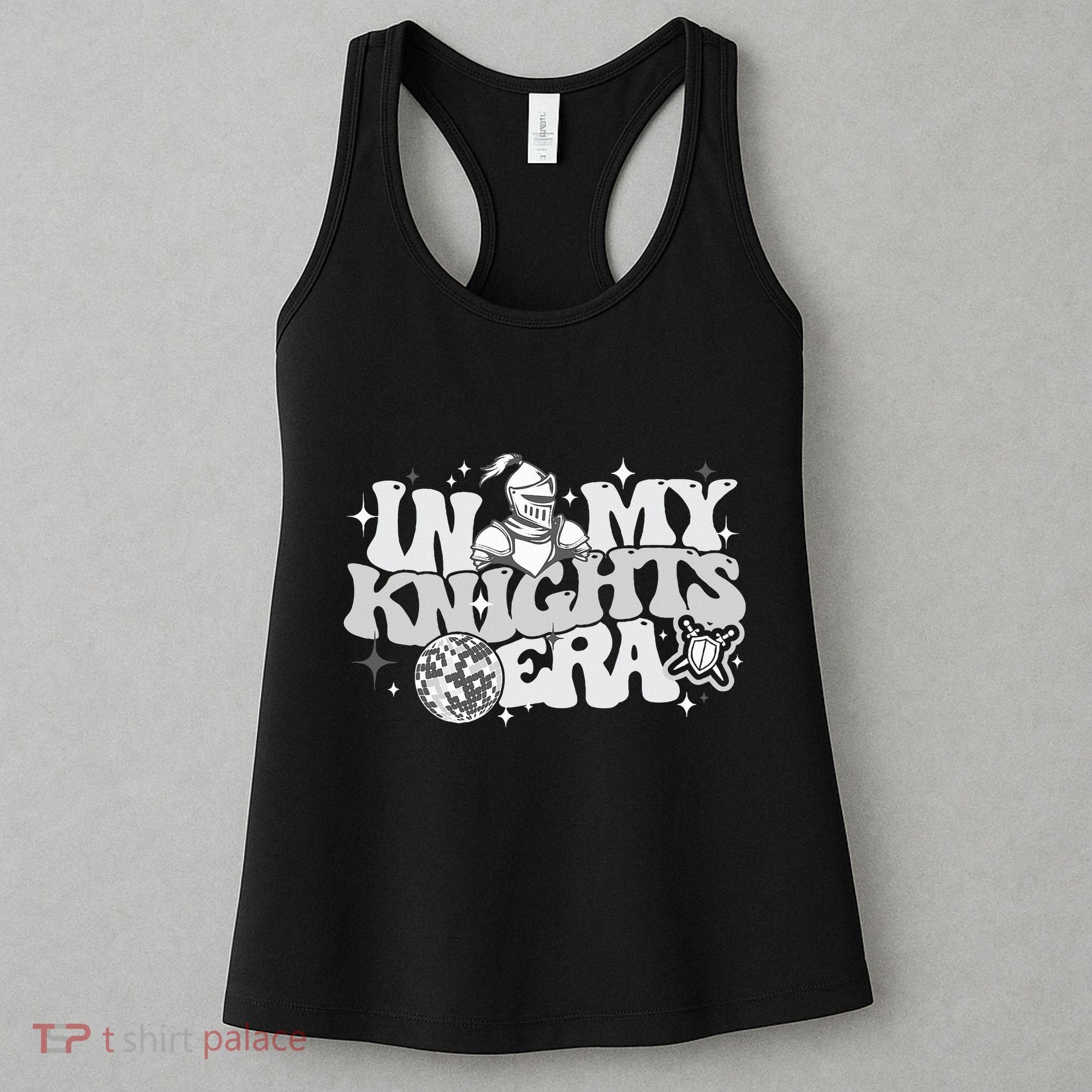 In My Knights Era Back To School Mascot Spirit Game Squad Women's Tank Top