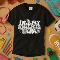 In My Knights Era Back To School Mascot Spirit Game Squad Kids T-Shirt thumb 3