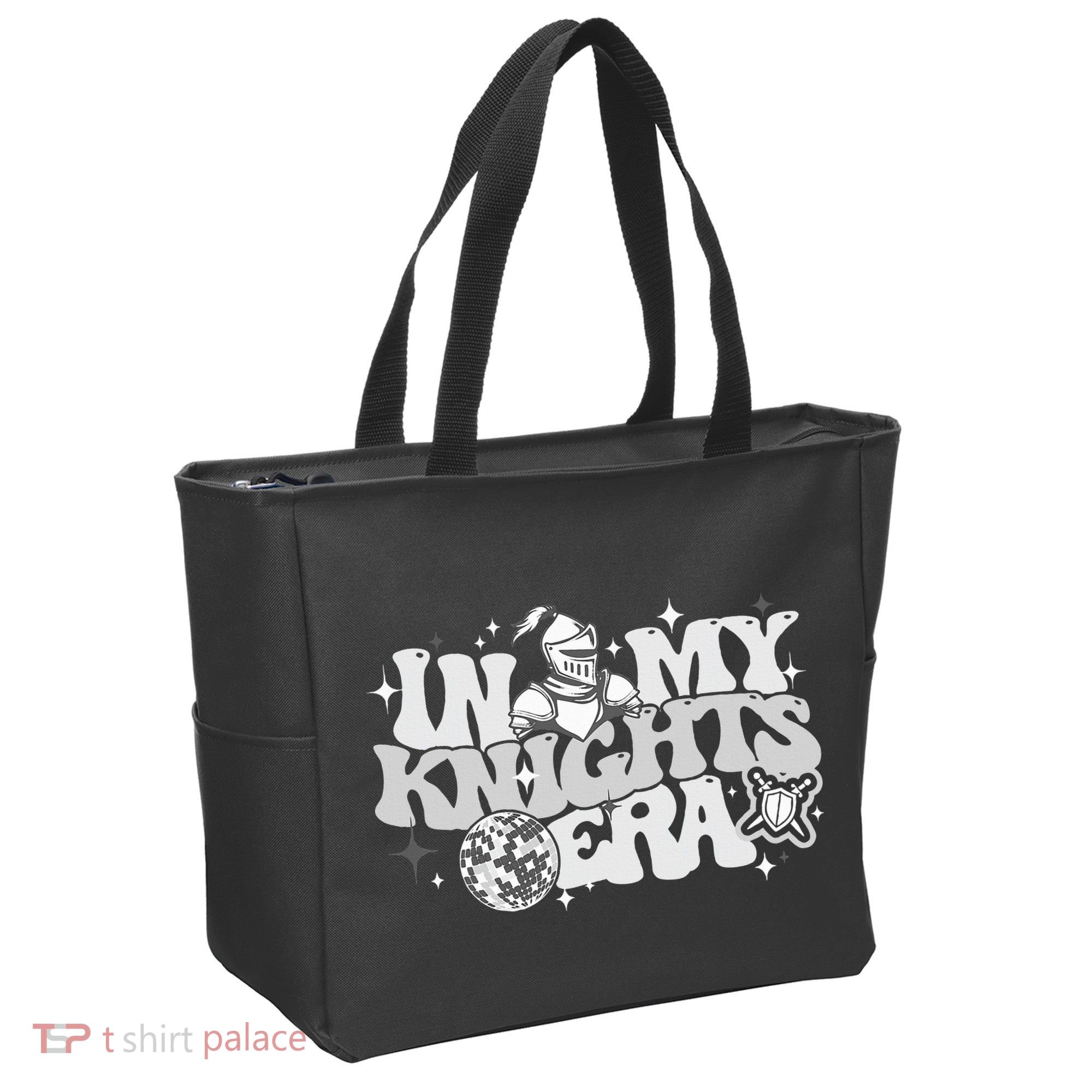 In My Knights Era Back To School Mascot Spirit Game Squad Tote Bag