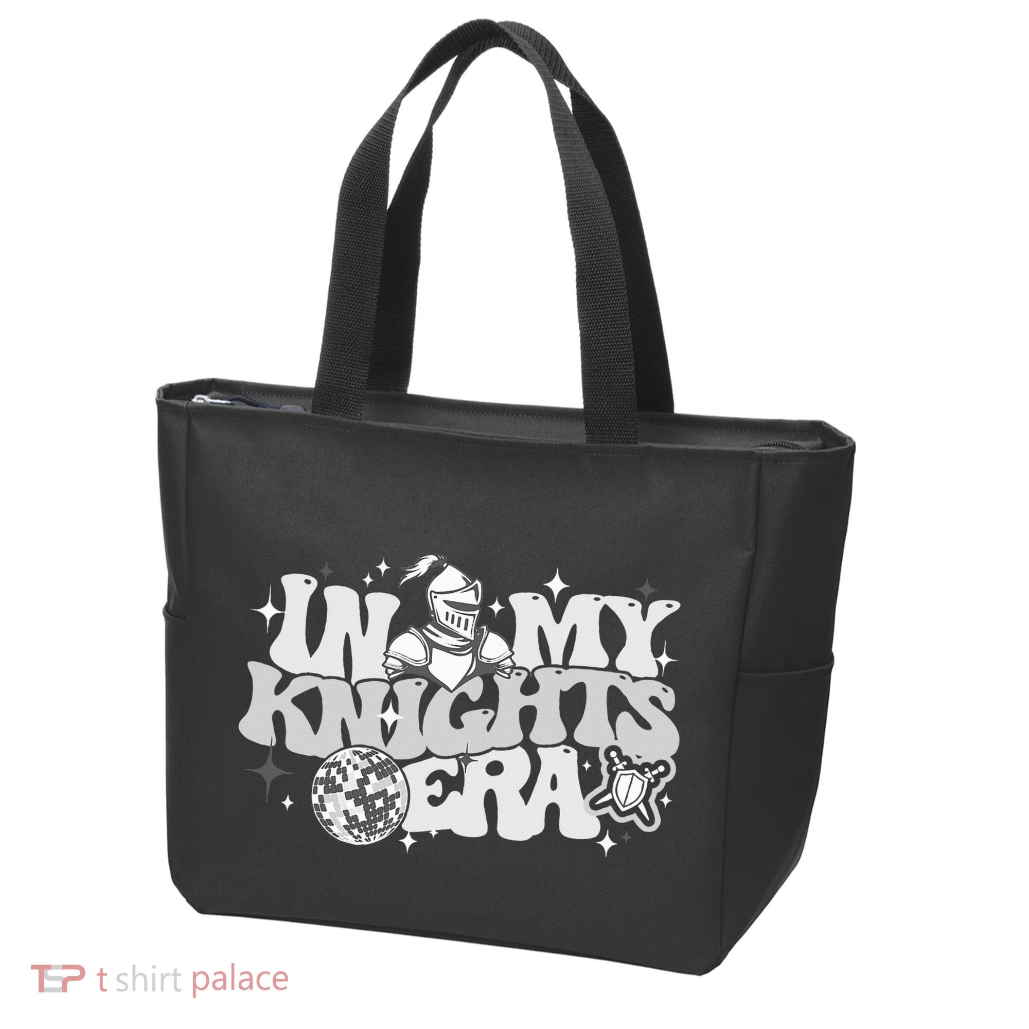 In My Knights Era Back To School Mascot Spirit Game Squad Tote Bag