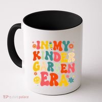 In My Kindergarten Era Retro Back To School Teacher Student Gift Coffee Mug thumb 0