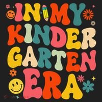 In My Kindergarten Era Retro Back To School Teacher Student Gift Tumbler thumb 3
