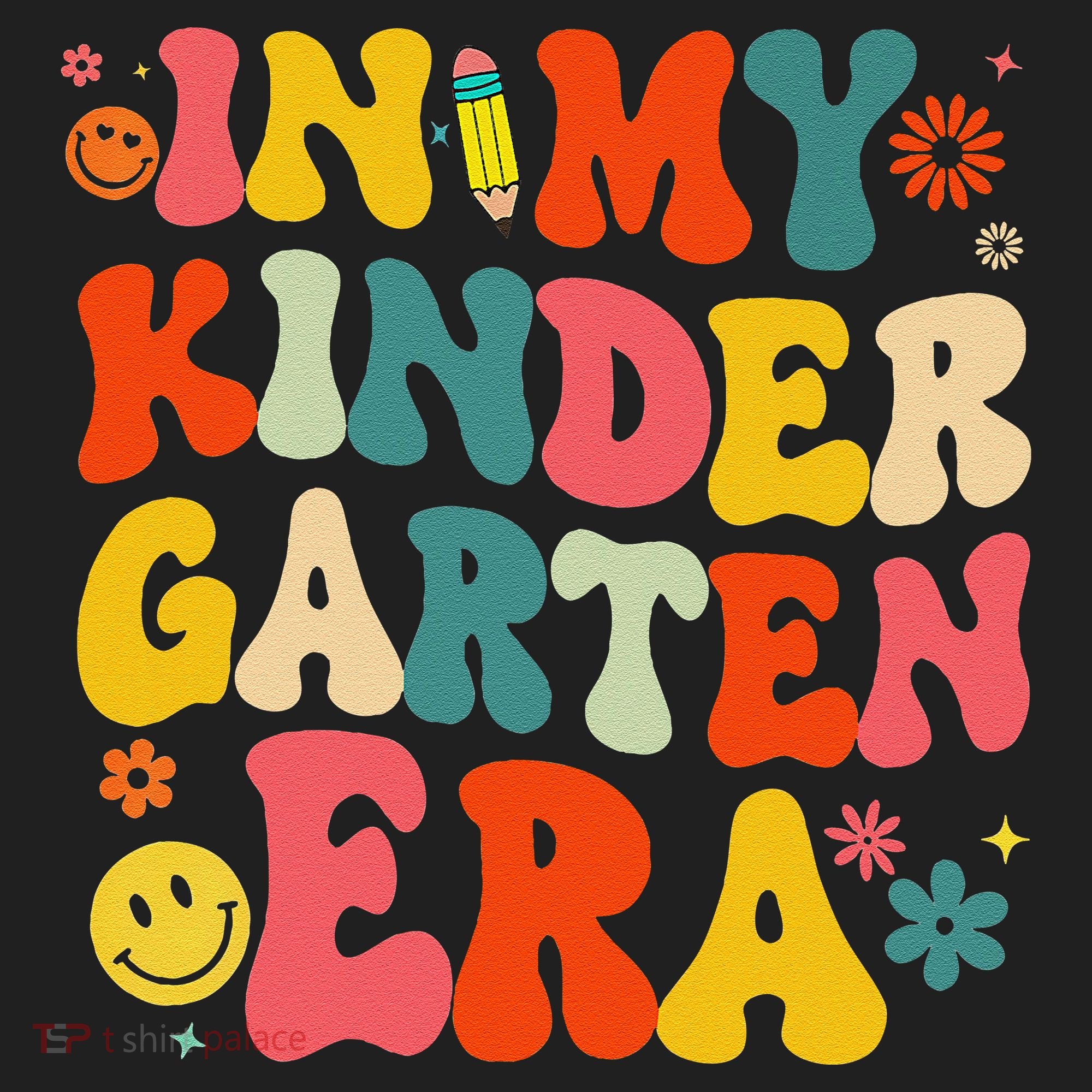 In My Kindergarten Era Retro Back To School Teacher Student Gift Tumbler