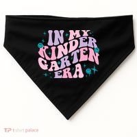 In My Kindergarten Era Groovy Back To School Teacher Student USA-Made Doggie Bandana thumb 0