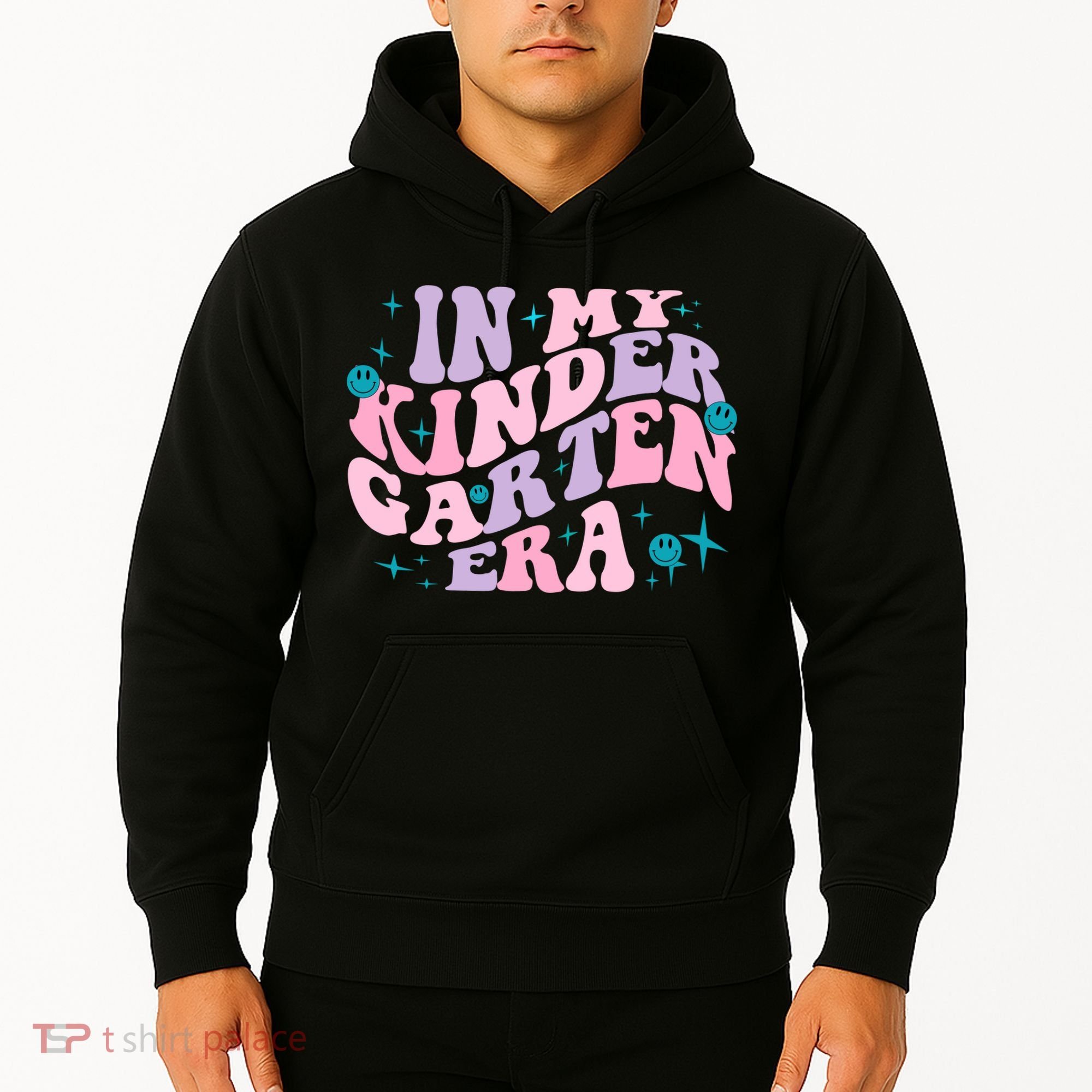 In My Kindergarten Era Groovy Back To School Teacher Student Hoodie
