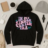 In My Kindergarten Era Groovy Back To School Teacher Student Hoodie thumb 3