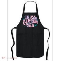 In My Kindergarten Era Groovy Back To School Teacher Student Apron thumb 0
