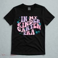 In My Kindergarten Era Groovy Back To School Teacher Student T-Shirt thumb 5