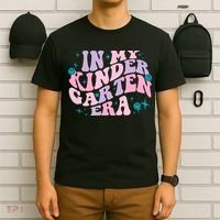 In My Kindergarten Era Groovy Back To School Teacher Student T-Shirt thumb 6