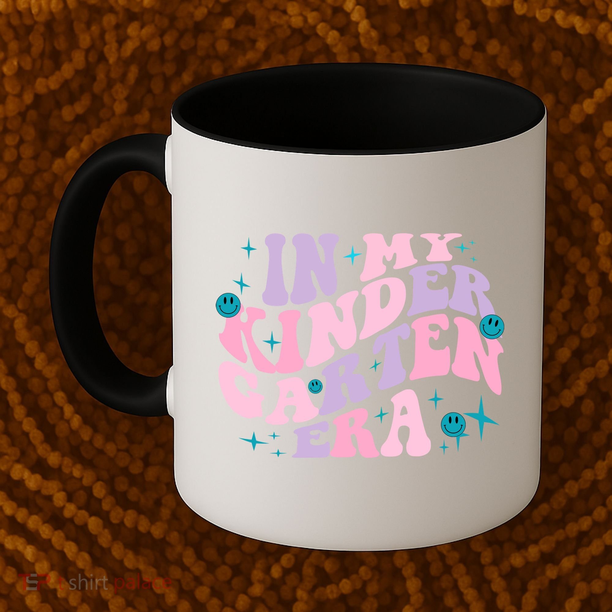 In My Kindergarten Era Groovy Back To School Teacher Student Coffee Mug