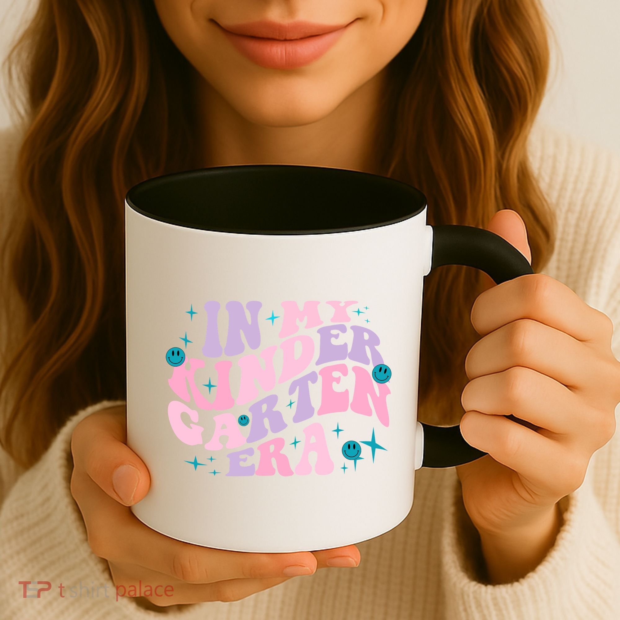 In My Kindergarten Era Groovy Back To School Teacher Student Coffee Mug