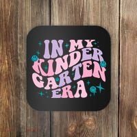 In My Kindergarten Era Groovy Back To School Teacher Student Coaster thumb 0