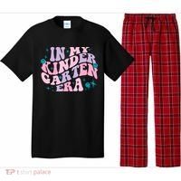 In My Kindergarten Era Groovy Back To School Teacher Student Pajama Set thumb 0