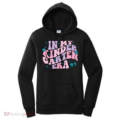 In My Kindergarten Era Groovy Back To School Teacher Student Women's Hoodie