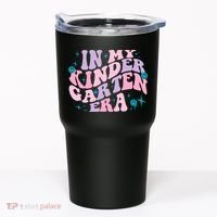 In My Kindergarten Era Groovy Back To School Teacher Student Tumbler thumb 0