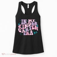 In My Kindergarten Era Groovy Back To School Teacher Student Women's Tank Top thumb 0