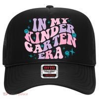 In My Kindergarten Era Groovy Back To School Teacher Student Hat thumb 0