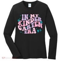 In My Kindergarten Era Groovy Back To School Teacher Student Women's Long Sleeve Shirt thumb 0