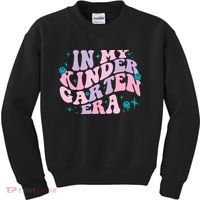 In My Kindergarten Era Groovy Back To School Teacher Student Kids Sweatshirt thumb 0